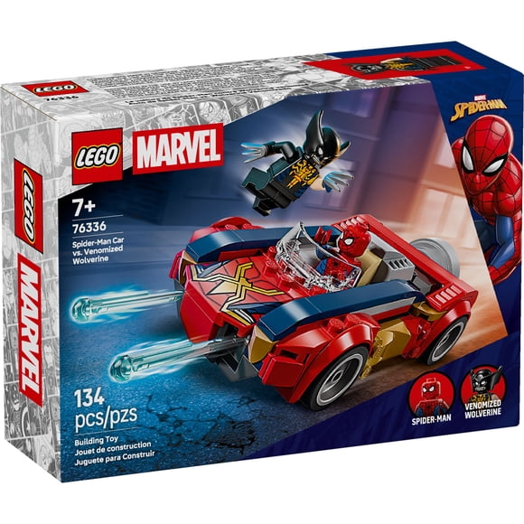 Lego Auto De Spider-Man Vs. Wolverine Venomizado