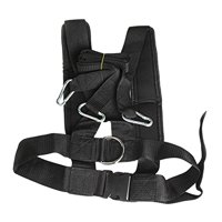 Magideal - Arnés De Entrenamiento Trineo Correa De Hombro Acolchado Entrenamiento De Resistencia De Fuerza Multifuncional Para Tirar De Neumáticos Ejercicio Musc Normal