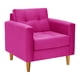 thumbnail image 2 of Sofa Retro 1c Felpa 04 Fucsia, 2 of 6