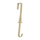 thumbnail image 2 of Colgador De Corona Para Puerta De Entrada, Decoración De Corona Navideña Para Porche De Pascua, Dorado, 2 of 5