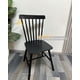 thumbnail image 2 of Silla Windsor Madera Maciza De Alta Calidad Estructura Fuerte Barnizado Semi Matte - Negro, 2 of 3