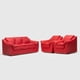 thumbnail image 1 of Juego De Living Galicia 3, 1 Y 1 Cuerpos Rojo, 1 of 5