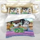 thumbnail image 5 of Dee & Friends in Oz Conjunto de sábanas temático, trío de piezas, cómodo y amigable con la piel, diseño único, regalo de decoración para el hogar para familiares, amigos y fans,135cm *200cm, 5 of 6