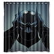 thumbnail image 1 of Cortina de ducha de superhéroe de Los Vengadores Batman, juego de cortina de baño con ganchos, tamaño 66 x 72 pulgadas, 1 of 3