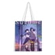 thumbnail image 1 of Suzume Bolso de tela con estampado de lienzo para mujer, bolsa de compras reutilizable y estética, con cremallera interior, regalo para mujer,38*45cm., 1 of 6