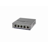 Conmutador Ethernet Netgear Gigabit Ethernet Plus Gs105Ev De 5 Puertos