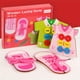 thumbnail image 4 of Children's Clothes And Shoes Wearing Rope Toys, Baby Puzzle Early Education Fun Parent-child Interaction Fine Motor Training Rope Game 3 Years Old+, 4 of 4