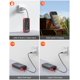 thumbnail image 5 of Banco de energía solar SOXONO 40000mAh con carga rápida PD 20W rojo, 5 of 9