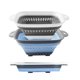 thumbnail image 1 of Juego de coladores plegables Fglmctsh 2 piezas Azul y Gris, 1 of 7