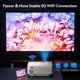 thumbnail image 3 of Proyector, proyector nativo 1080P con WiFi 5G y Bluetooth, miniproyector portátil de 12000L compatible con 4K, proyector de películas para el hogar compatible con TV Stick, teléfono inteligente y tabl, 3 of 7