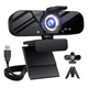 thumbnail image 1 of Camara Web 2k 1440p Calidad Mac/windows Con Tripode Negro, 1 of 8