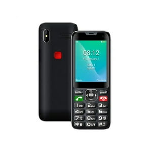 Generica - Teléfono Celular Senior Adulto Mayor 4G, Dual Sim, Pantalla 2.8″, Botón Sos