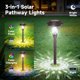thumbnail image 3 of Luces solares para senderos BEAU JARDIN 42 cm impermeables, color, 3 of 6