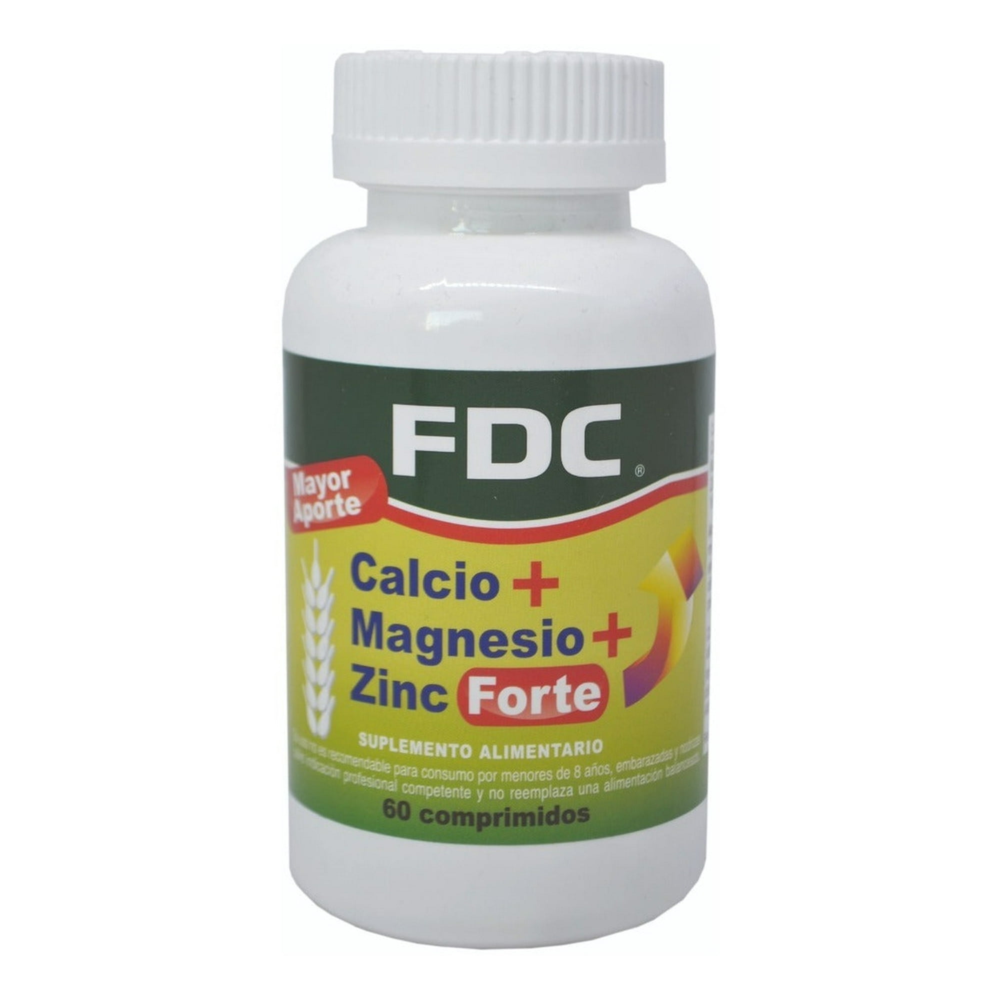 Fdc - Calcio+magnesio+zinc Forte X 60 Comprimidos