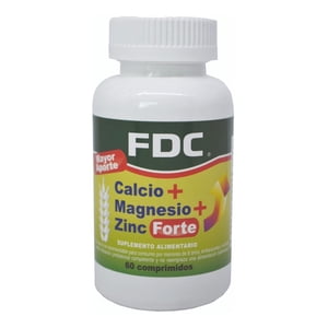 Fdc - Calcio+Magnesio+Zinc Forte X 60 Comprimidos