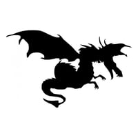 Rienda Libre Graphics - Decomural Flying Dragon Fantasy Monster Ws-15311