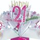 thumbnail image 4 of Tarjeta de Felicitación 3D Second Nature Pop Ups Cumpleaños 21, 4 of 9