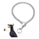 thumbnail image 1 of Collar De Adiestramiento Metálico, Para Perro 65 Cm. Plateado, 1 of 3