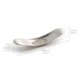 thumbnail image 4 of Trituradora y picadora de ajo de acero inoxidable Joseph, 4 of 7