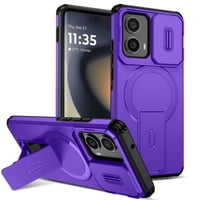 Funda Foxdock Para Motorola Edge 5G 2024 – Magnética Antigolpes Con Soporte Y Protección Doble