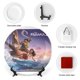 thumbnail image 3 of Moana 2 Plato decorativo de porcelana fina (bone china), plato decorativo de cerámica para hogar, oficina, soporte de pared, platos decorativos para dormitorio - 6 pulgadas (15 cm), 3 of 6