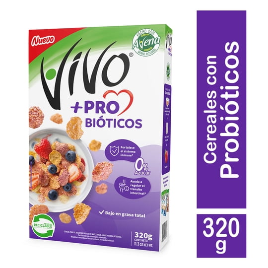 Cereal Probióticos 320 g Vivo