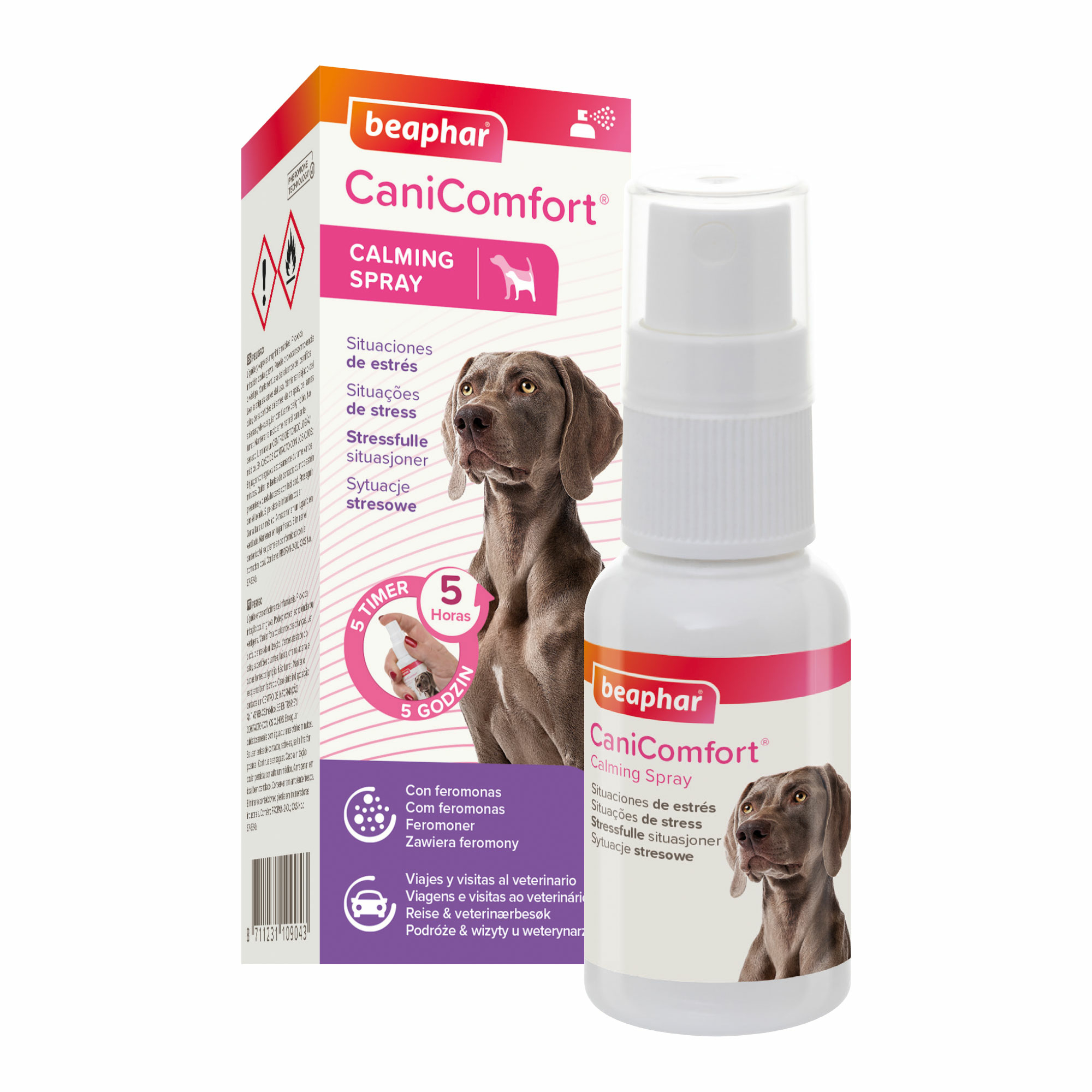Veterquimica Vet Acc - Canicomfort Solucion Spray Frasco X 30 Ml