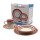 thumbnail image 3 of Juego de loza set 16 pzas vajillas tazas bowl marron gris, 3 of 3