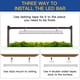 thumbnail image 5 of Grow Lights GYTF T5, 1.4 pies, 5000 K, blanco de espectro completo, paquete de 2 unidades, 5 of 7