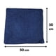 thumbnail image 2 of Funda Cojín Antonia Azul Omega 50x50 cm, 2 of 2