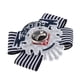 thumbnail image 2 of rayas de viento azul marino corona broche uniformes escolares corsage accesorios de vestir, 2 of 3