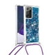 thumbnail image 1 of Funda FOXDOCK para Samsung Galaxy Note 20 Ultra con Cuerda Ajustable, Brillo Líquido, Protección Antigolpes y Lente – Ideal para Regalo, 1 of 6