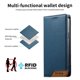 thumbnail image 2 of Funda Tipo Cartera de Cuero Sintético para Samsung Galaxy A72 5G Bloqueo RFID, con Ranuras para Tarjetas y Bolsillo para Efectivo, Cierre Magnético Fuerte Azul, 2 of 6