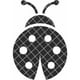 thumbnail image 2 of Sticker Mariquita Chinita Lady Bug Suerte Éxito Auto, 2 of 2