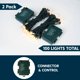 thumbnail image 2 of Luces LED navideñas Joiedomi de 9,6 m, funcionan con pilas, 8 modos, 2 of 6