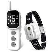 Collar De Adiestramiento Para Perros Wissilor, Alcance 3300 Pies, Impermeable Y Recargable