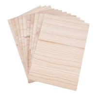 Ioensy - Tabla De Rotura De Madera De 10 Piezas, Tabla De Rotura De Taekwondo De Madera Portátil, Espesor De 0,5 Cm