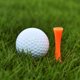 thumbnail image 3 of Tees de golf biodegradables biselados consistentes, 100 unidades, material plástico naranja, 3 of 8