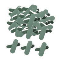 Bothyi - 60X Varillas De Pulido Plateadas Rectangulares, Limpieza Para Limpiador De Manicura, Toallita Bub