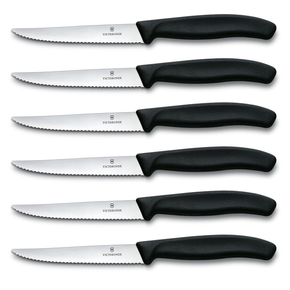 Cuchillos Para Bistec Swiss Classic Juego De 6 Con Filo Serrado
