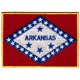 thumbnail image 1 of Parche bordado Cypress Collectibles Arkansas (aplicable con plancha) 8,9 × 6,4 cm, 1 of 1