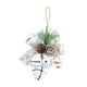 thumbnail image 2 of Campanas Arco Adorno Novedad Artesanía Decoraciones Navideñas Para Fiesta Navideña 3 Blanco, 2 of 3
