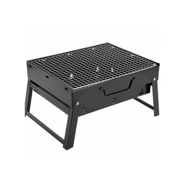 Parrilla Asados Portátil Carbón Plegable
