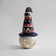 thumbnail image 2 of Calabaza con Sombrero y Luz LED 32 cm Halloween - Frank & Mortis, 2 of 3
