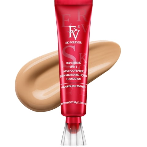 Foundation Fv Waterproof Dewy Liquid Toffee Para Piel Seca