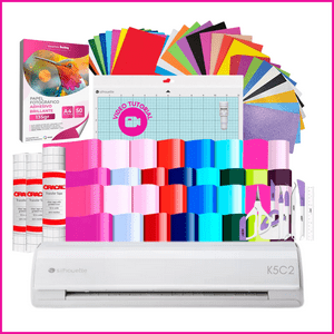 Silhouette America - Cameo 5 Blanca Vinilos Premiun + Papeleria