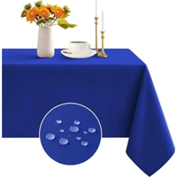 Genérico - Mantel Ecológico Tnt Reutilizable 137X274 Azul