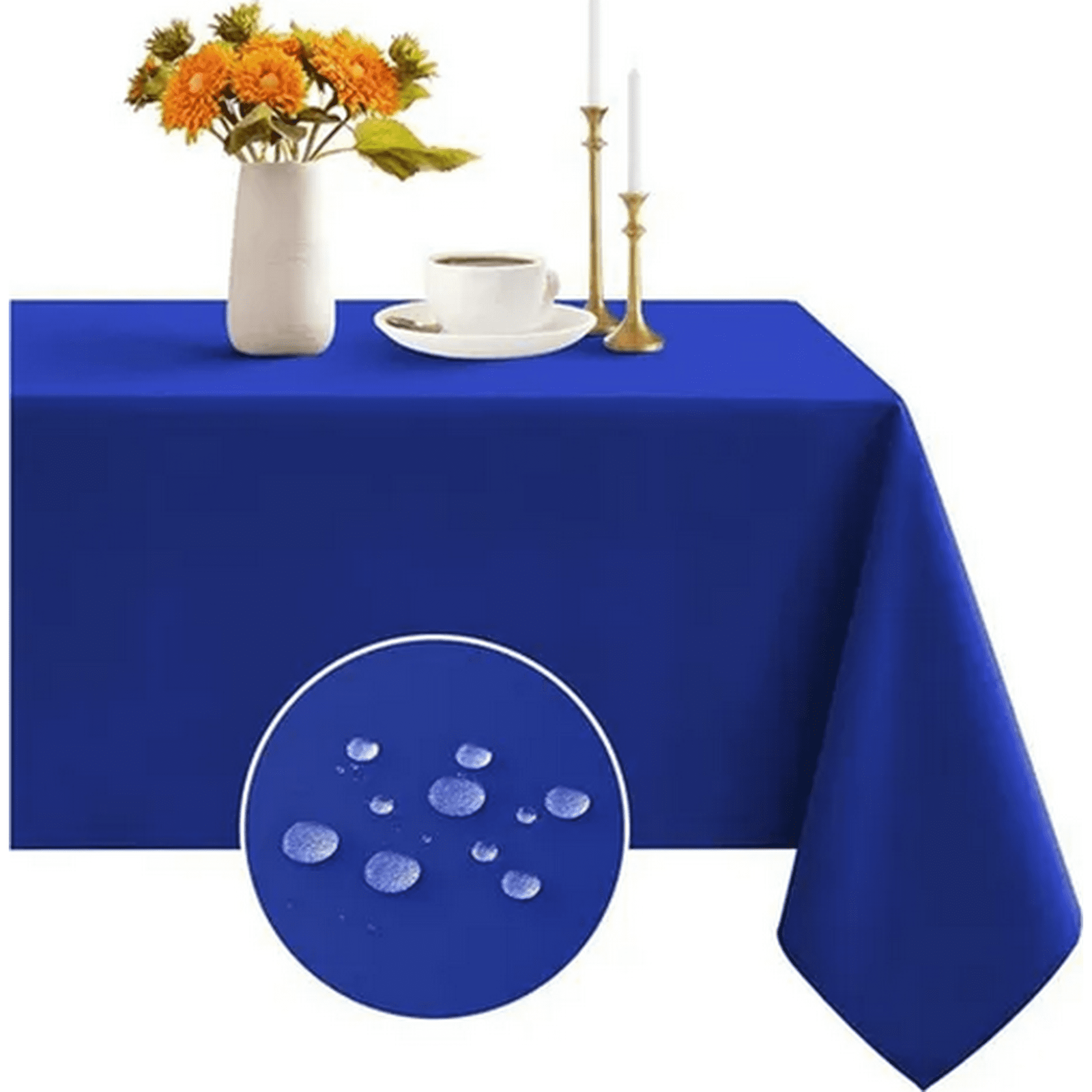 Genérico - Mantel Ecológico Tnt Reutilizable 137x274 Azul