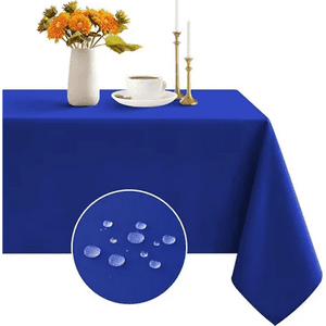 Genérico - Mantel Ecológico Tnt Reutilizable 137X274 Azul