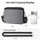 thumbnail image 3 of Bolso TOPEAST 24x19x7 cm RFID negro de múltiples bolsillos, 3 of 8